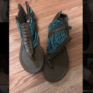 Boho sandals size 7
